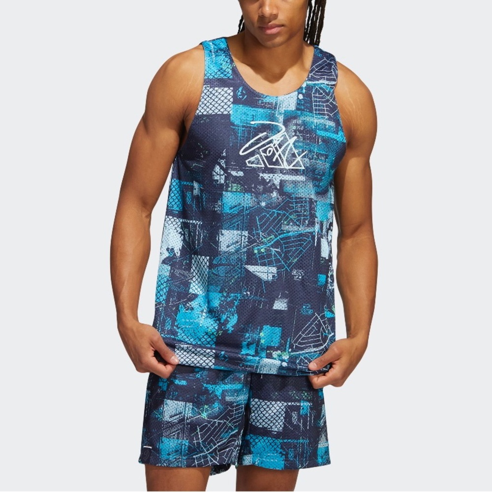 Adidas Dame D.O.L.L.A. Tank Top Men's Size Small (HE6376) NWT